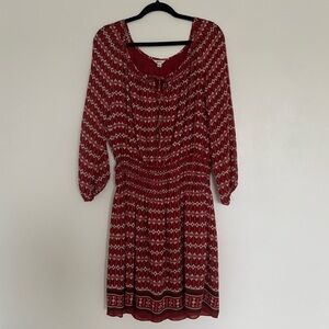 Sophie Max Boutique Rustic Balloon Sleeve Dress